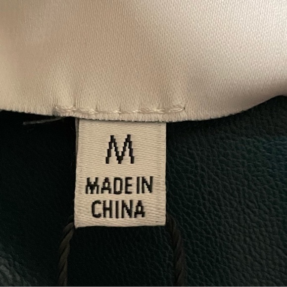 NWT Rebecca Minkoff Women’s Quilted Long Hooded Puffer Coat Sz M Deep Sea Color - Picture 2 of 14